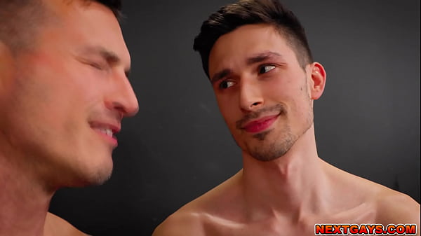 Image Trainer Derek Bolt getting fucked by his clients Derek Kage and his stepson Kane Fox in his gym