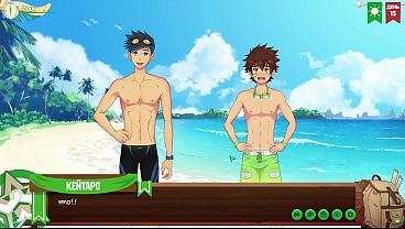 Image Game: Friends Camp, Episode 12 - Natsumi played with our booty (Russian voice acting)