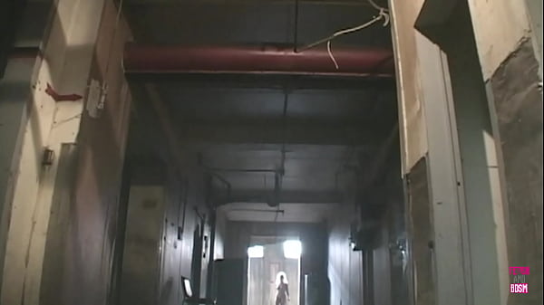 Image A brunette slut gets tied up, double penetrated until she squirts and sprayed with cum