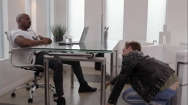 Image I hope my boss raises my salary after sucking his cock under the table