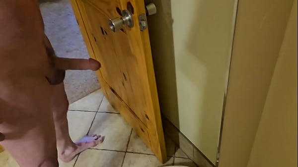 Image Playing with my cock part 1