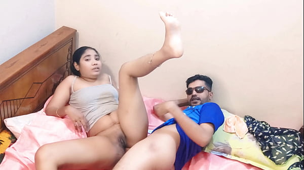 Image Young couple of newlyweds have rough
