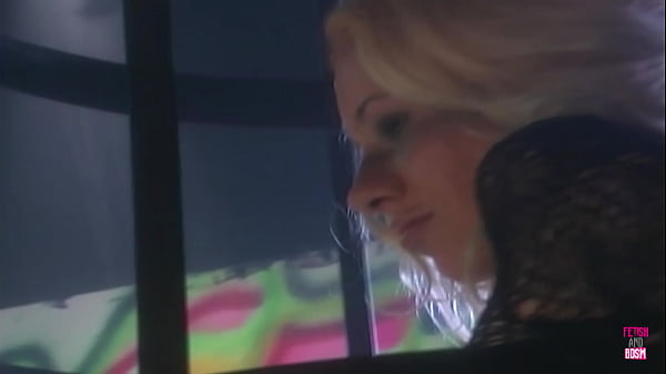 Image A blonde small tits chick gets out from her cage and bangs a sexy dude