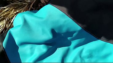 Image Amateur teen outdoor blowjob