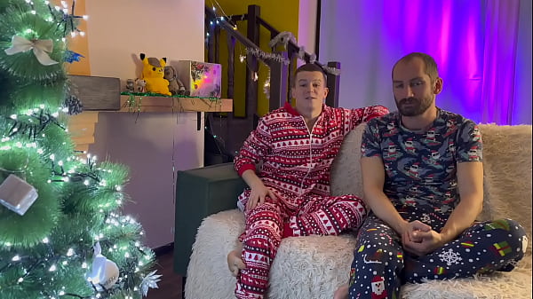 Image New Year's sex greetings from sexy stepson and cocky stepfather - 444