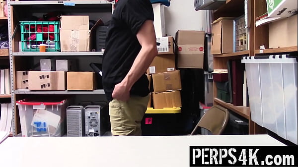Image Officer Quickly Arrests The Shoplifting Guy and Taken to Backroom for Questioning - Perps4k