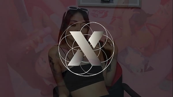 Image Candy gets a hard throat fuck - upside down hard