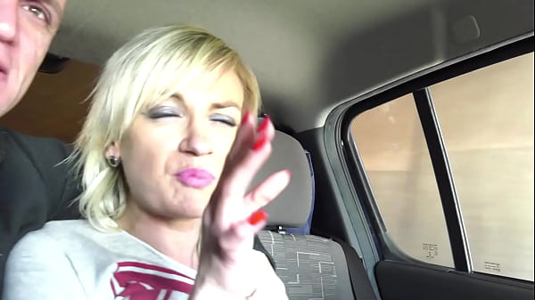 Image Cougar orgy in a car, threesome , blonde and 3 cocks