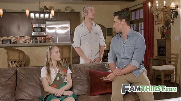 Image Step Dad & Step Bro Realize Teen Was Selling A Lot More Than Cookies - FamThirst