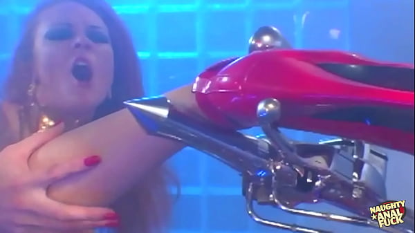 Image Busty redheaded biker girl gets her thick booty dicked down vigorously on her precious bike