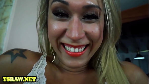 Image Superb tranny bareback ass fuck and blowjob