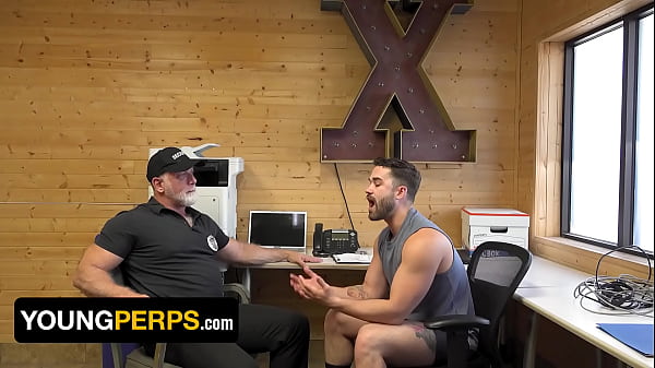 Image When Jaxon Is Caught Shoplifting, Mall Cop Rick Brings The Perp To The Back Office For Interrogation