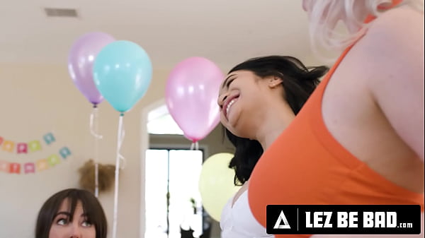Image LEZ BE BAD - Gorgeous Laney Grey & Jessica Starling Organized Gangbang Birthday Surprise For Bestie