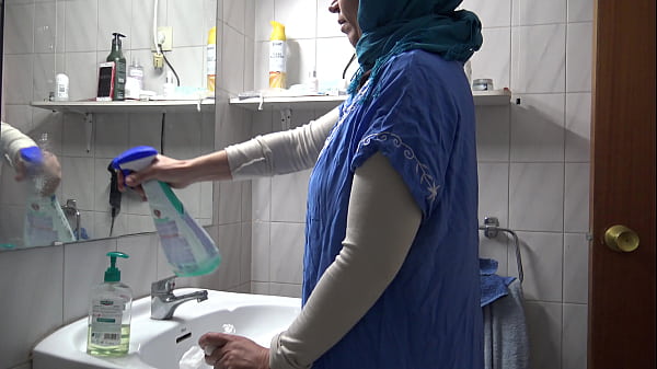 Image perverted german man fucks his muslim cleaning maid