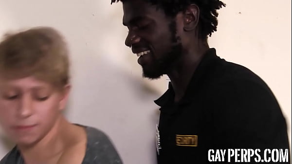 Image Young Twink Fucked in 3way by Hunk Cop and Hot Step Dad
