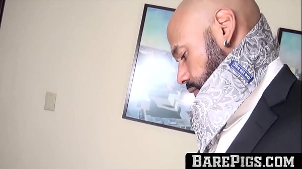 Image After a passionate blowjob a hairy man exposes his gay ass