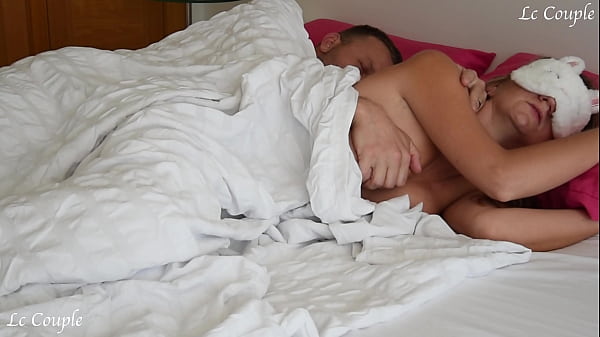 Image Romantic way to waking up wife by fingering and fucking her morning wet pussy - huge cumshot into her mouth