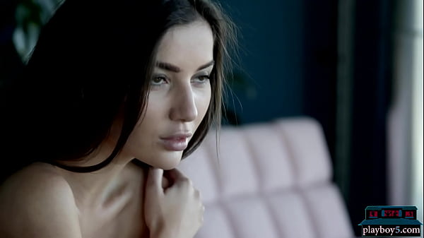 Image Gorgeous busty brunette from the Ukraine Marina Nelson exposes her hot body