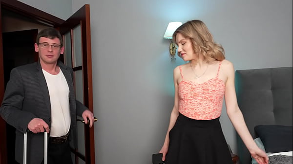 Image Stepdad And Me in hotel room. I was scared. He hugged me. And we fucked