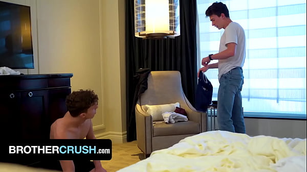 Image Jack Is Trying To Stroke His Cock For Fun When His Stepbro Tristan Barges In - BrotherCrush