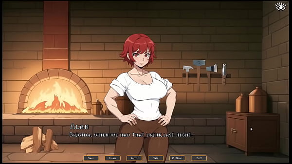 Image TOMBOY Love in Hot Forge [ Hentai Game ] Ep.3 Muscular redhead FEMDOM creampie !