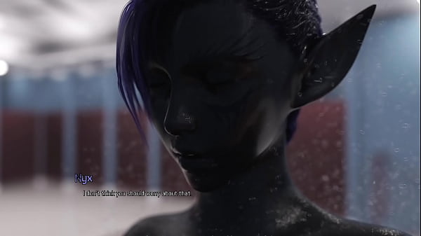 Image Projekt Passion | Dark Alien Babe Lesbian Finger Masturbates in Shower [Gaming] [Visual Novel]