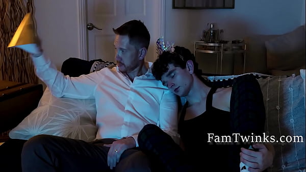 Image New Years Tradition With Step dad - Brody Kayman, Canyon Cole
