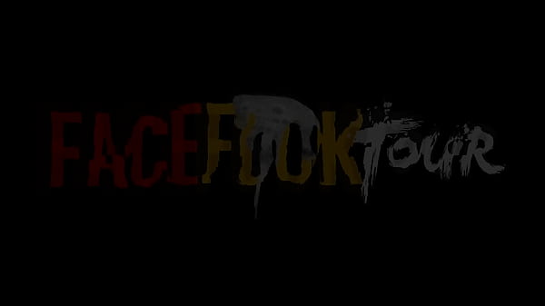 Image Face Fuck Tour - Skinny Latina Whores Share And Gag On Big Cock