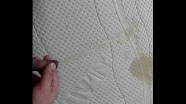 Image I fuck the mattress, piss and lick the sperm off it