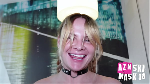 Image Nasty blonde slut eagerly rims, throats and gets used by Asian cock ~ Daisy Garcia AMWF