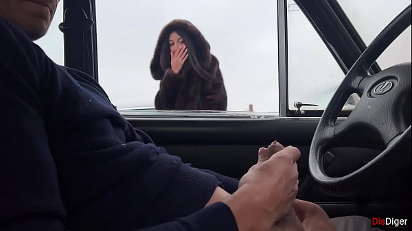 Image Stranger gave me a handjob through the car window on public parking