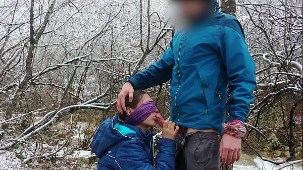 Image Public Blowjob And Cum Swallow Near The Mountain River