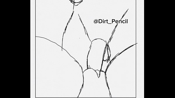 Image Drawing of a couple fucking