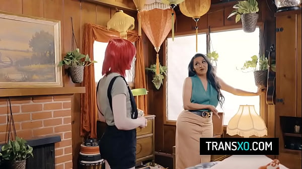 Image Tranny babysitter gets fucked by her tranny boss and her husband