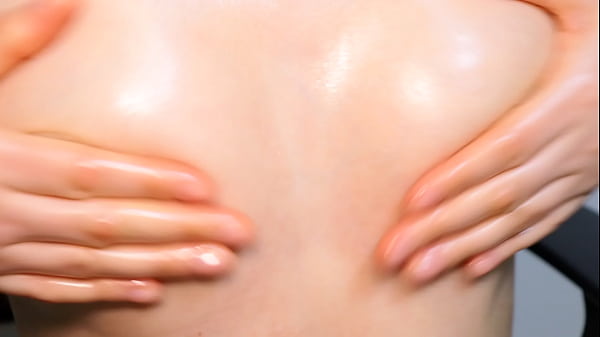 Image Tit play with oil