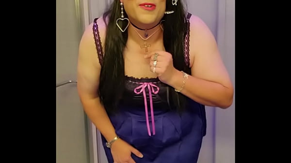 Image Black & Blue With A Touch Of Bright Purple Outfit Video...