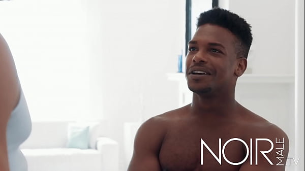 Image My black stepbrother wants to take down my underwear to see my cock