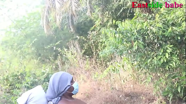 Image Sexy dancing steps makes two ebony BBC fucked ebony eastsidebabe on the bush outdoor