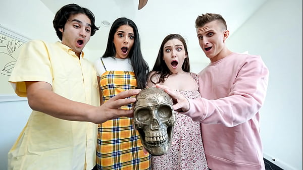 Image Stepsiblings Swap and Fuck After a Mysterious Skull Curses Them - Swapsister