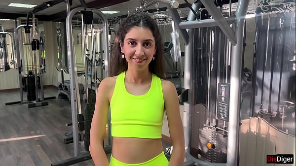 Image Trainer offers new exercises and fucks Katty right in the gym