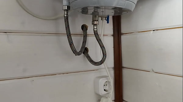 Image Replaced the water boiler at my friend's mom and fucked her there