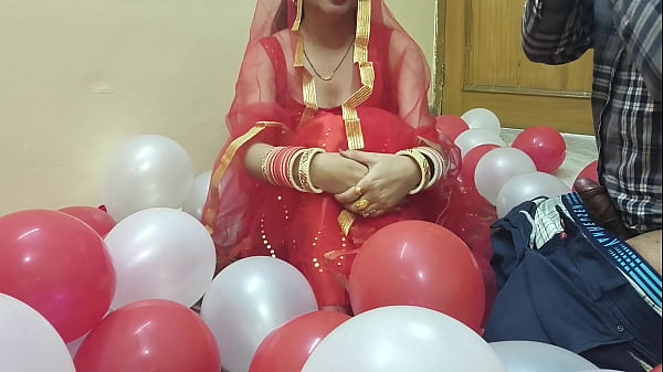 Image First Night of a Newly Married Desi Beautiful Hot Wife Fucked by Husband in Hindi