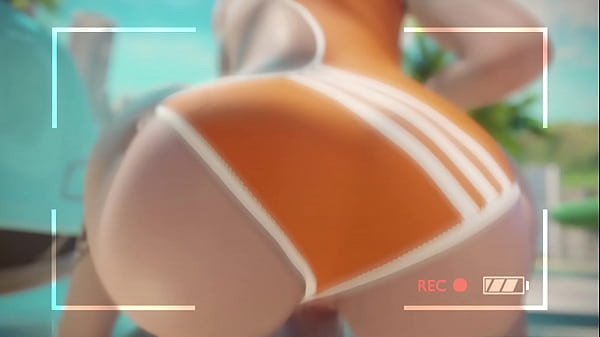 Image Overwatch Tracer Rides Cock At The Beach