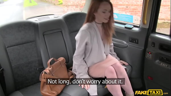 Image Fake Taxi - The most elegant gorgeous and classy British redhead gets very dirty in the back seat