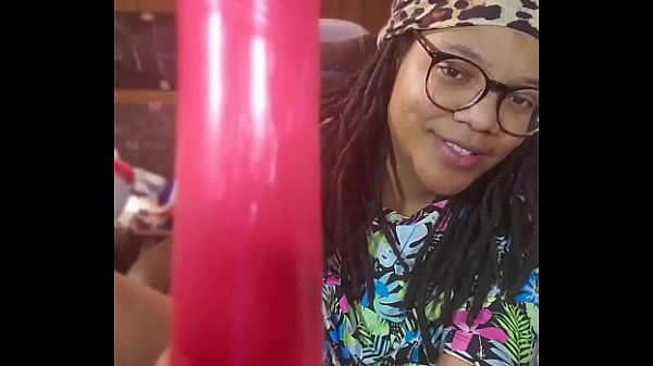 Image Ebonybeary gets bored and starts to masturbate until she squirts all over her new thruster dildo from Lovense while she sits in a gamer Discord groupchat