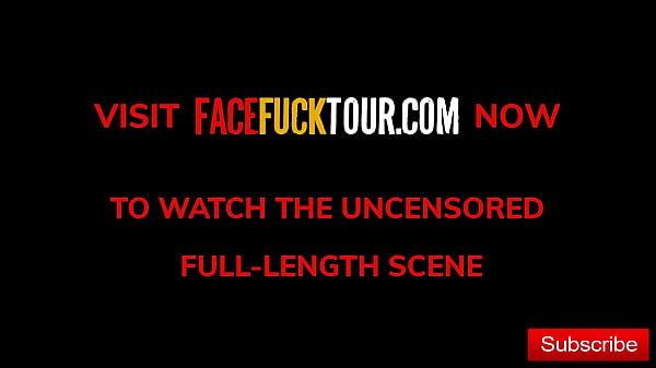 Image Face Fuck Tour - Big Tits Michel Chika Throated And Pumped With Cum