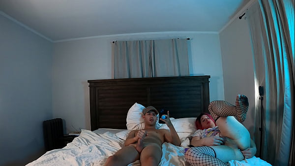 Image Trans Kelsey Masters and Jake Grand Masturbating