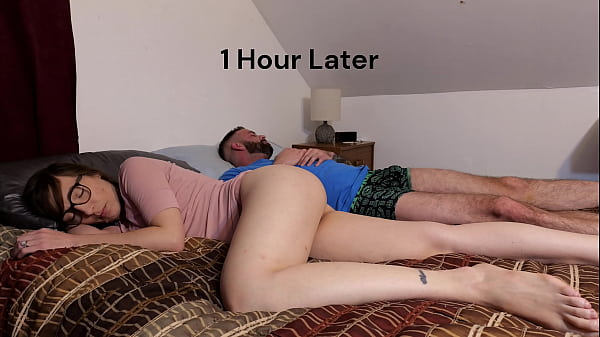 Image Stepmom shares the bed and her pussy with stepson - Leaving her creampied