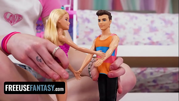 Image Sexy Venus Vixen Plays With Her Barbie And Ken Dolls And Makes Them Each Other While She Masturbates