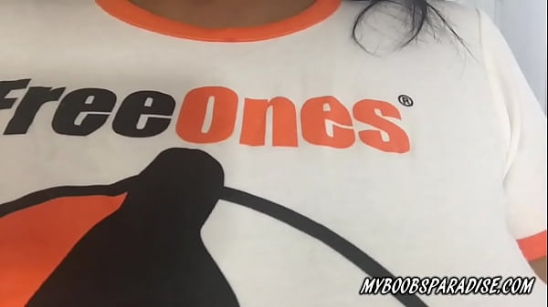 Image Huge Tits babe Helen Star Selfie making and Bouncing Boobs